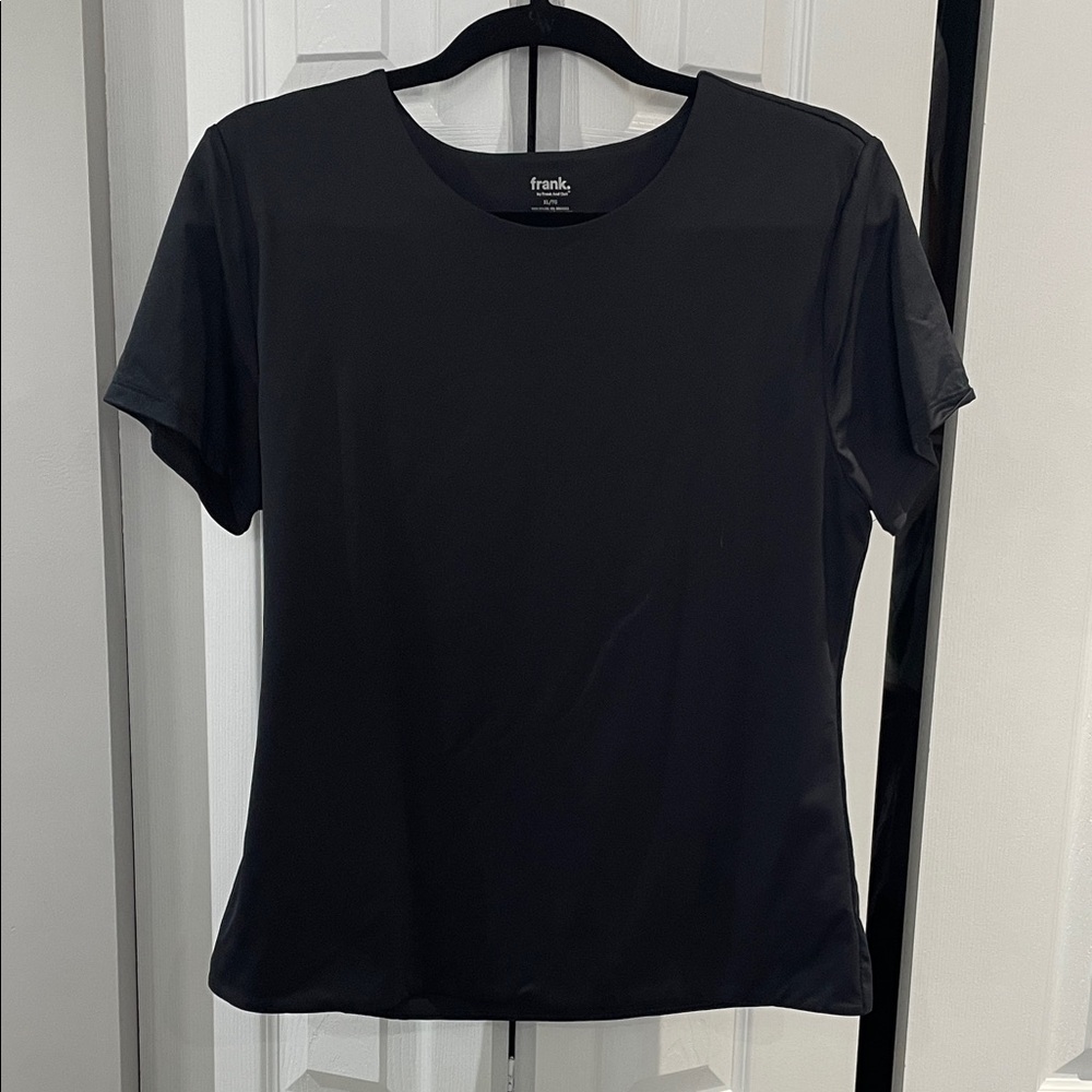 Frank & Oak Black Short Sleeve Tee